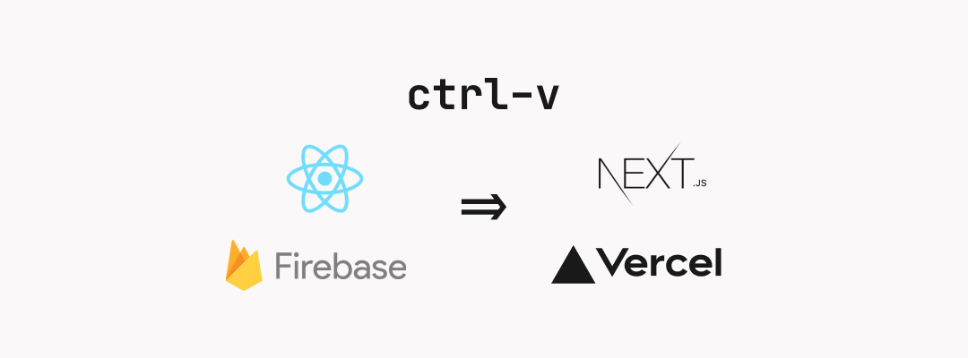 Rewriting ctrl-v using Next.js